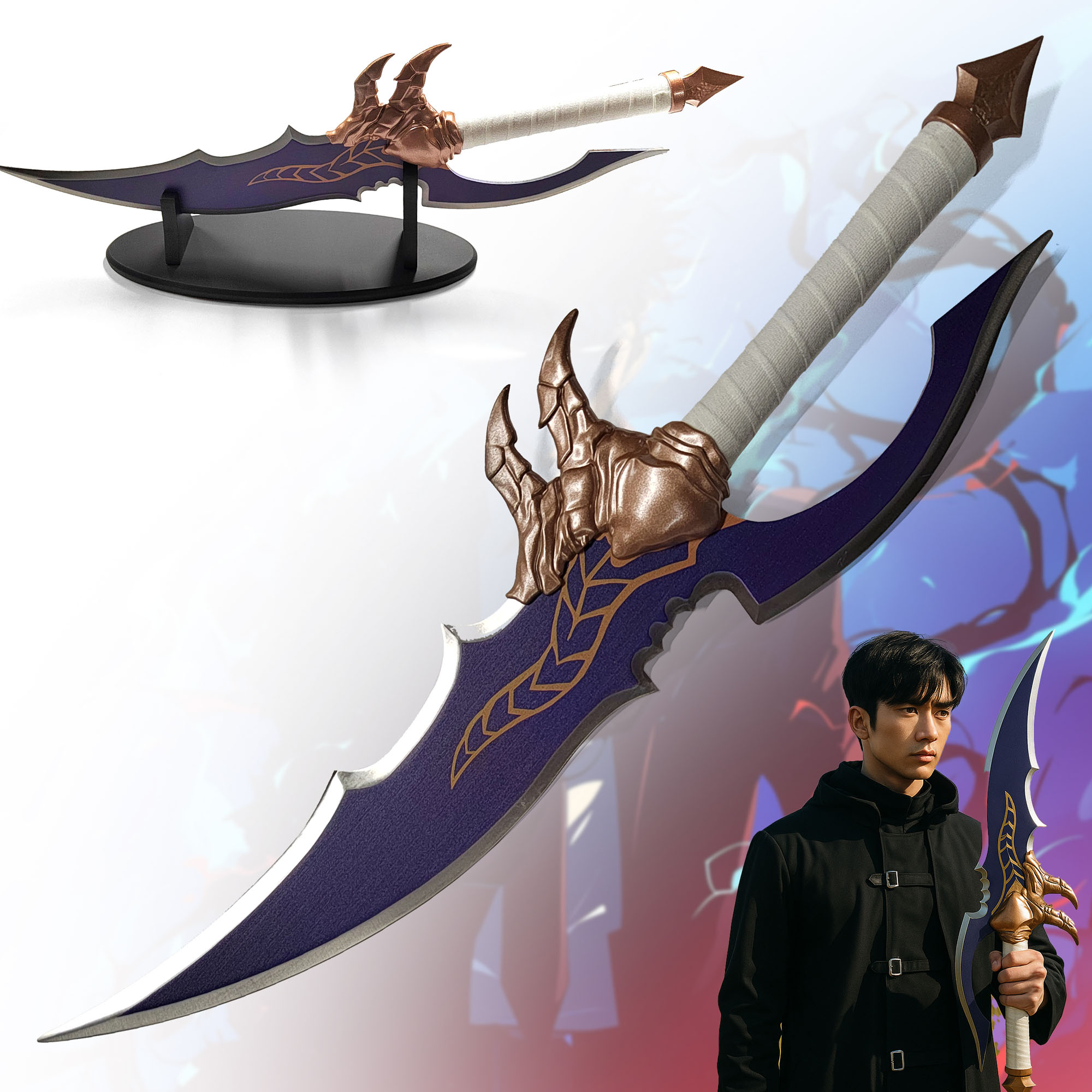 Solo Leveling - Kasakas Venom Fang Schwert von Jinwoo